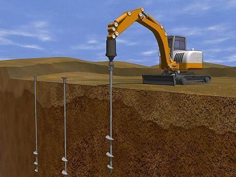 Винтовые сваи